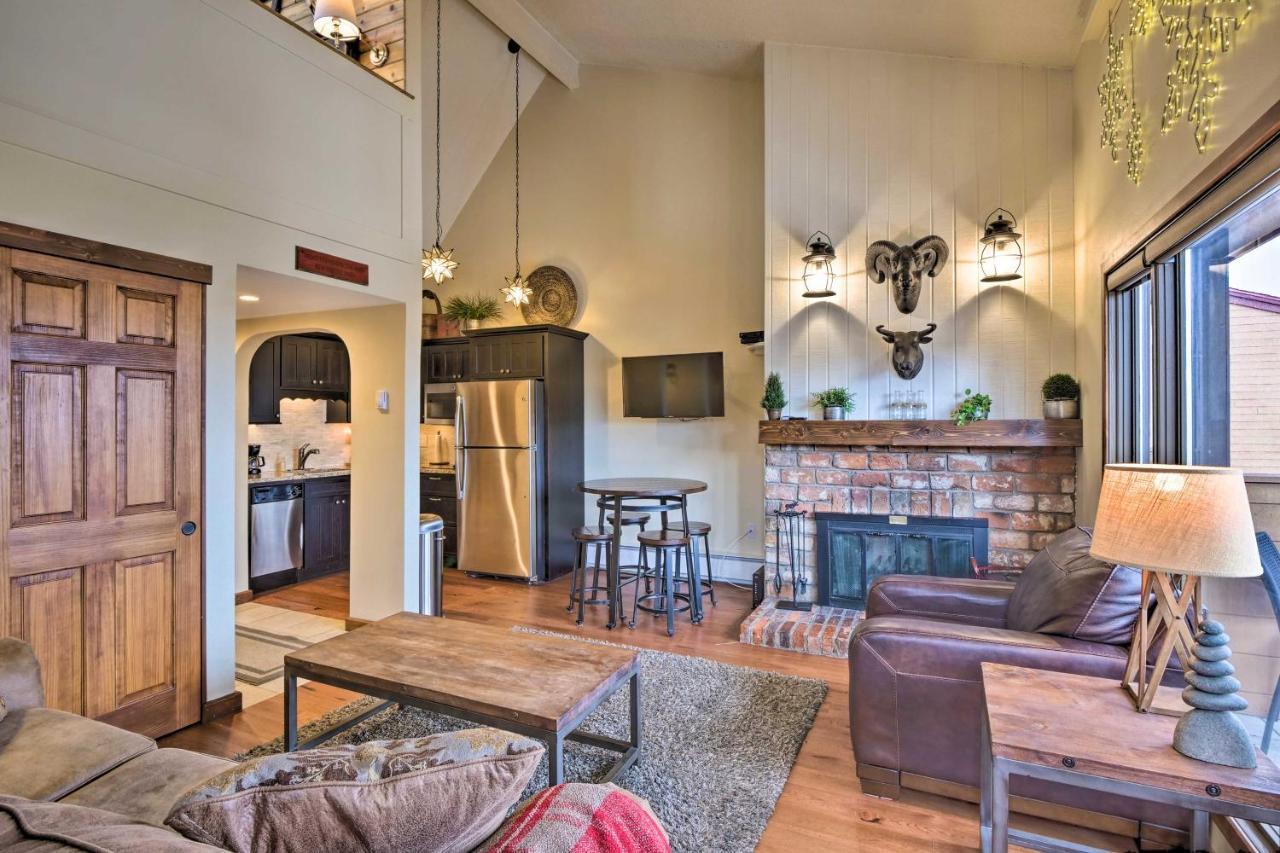 Cozy Breckenridge Condo At Base Of Peak 9! Экстерьер фото